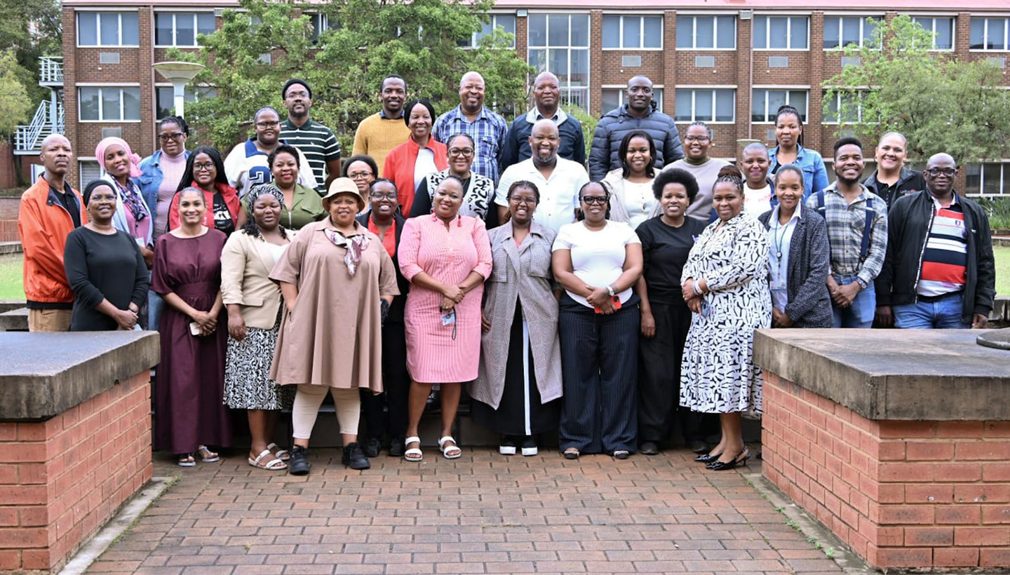 Facilitators with Unisa staff members_banner.jpg